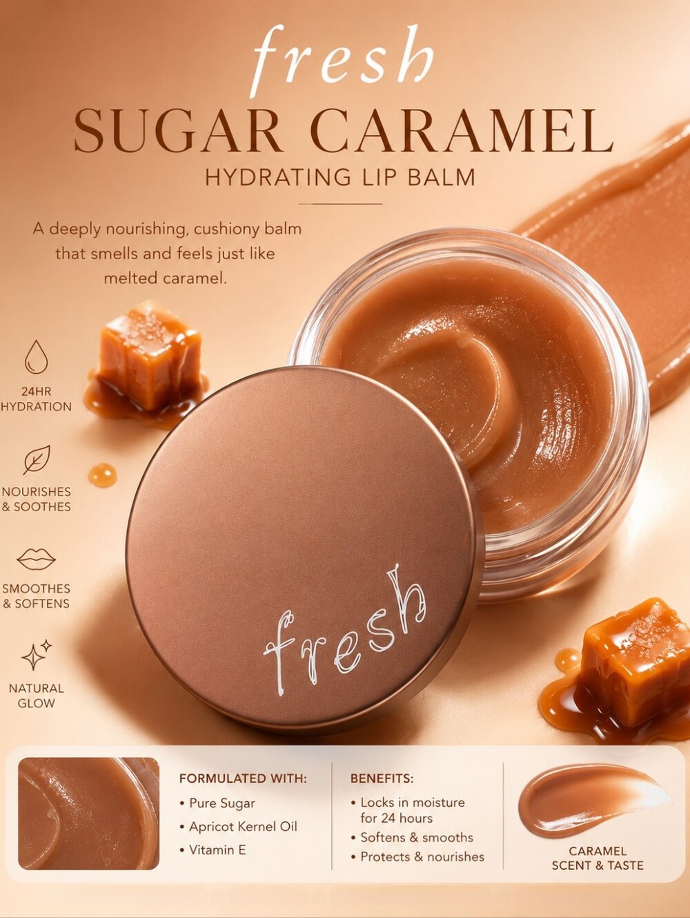 Fresh Sugar Caramel Hydrating Lip Balm